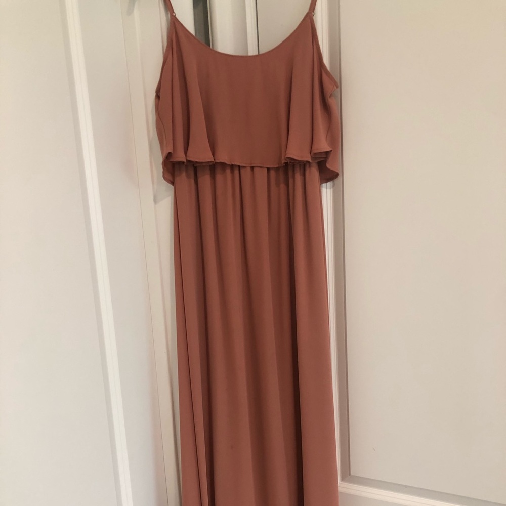 Show Me Your MuMu Caitlin Ruffle Maxi Dress